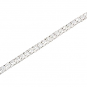 Diamond Line Bracelet 5.30ct G-H/VS